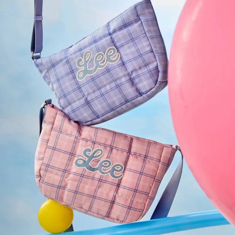 Lee Fabric Crossbody Bag Regular Women's Blue-4