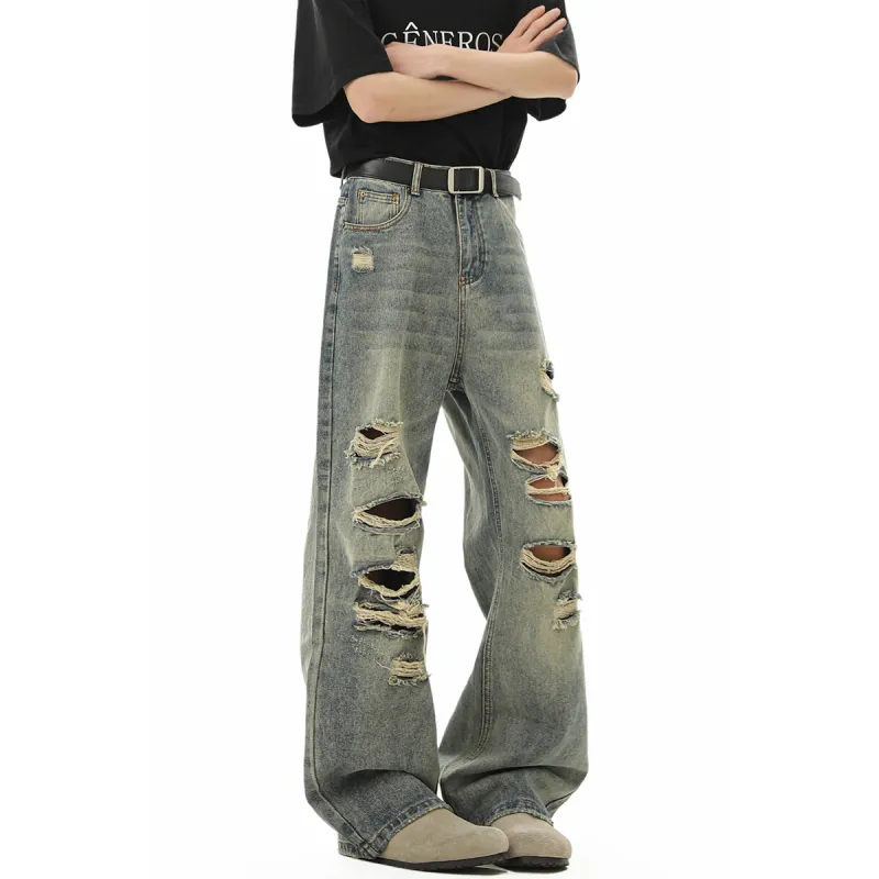 WELTER EXPERIMENT Jeans Unisex Blue Single Item-6
