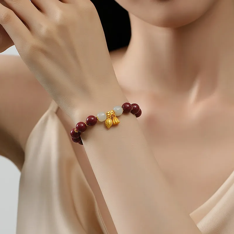 PARAS KORS Cinnabar Jade Bracelets Women's-3