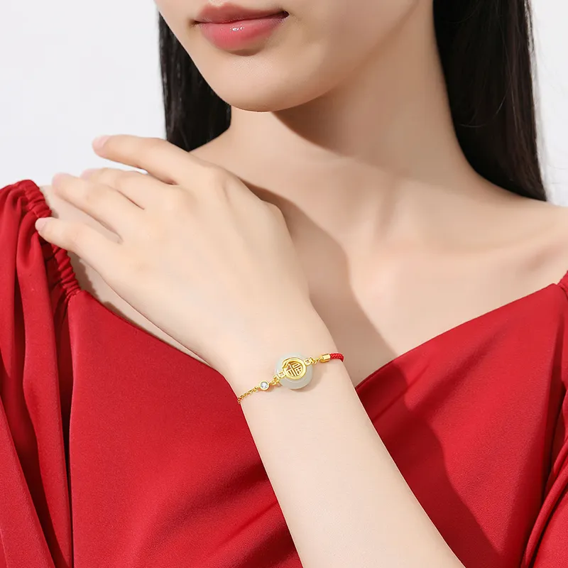 PARAS KORS Hetian Jade Bracelets White Jade Women's-4