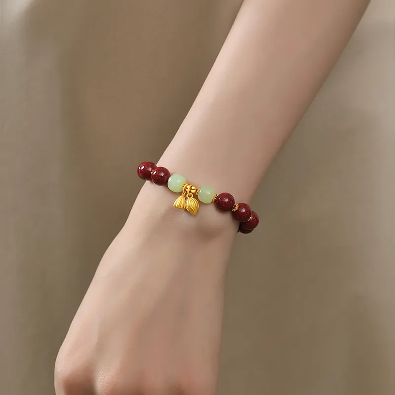 PARAS KORS Reconstructed Cinnabar Bracelets Women's-6