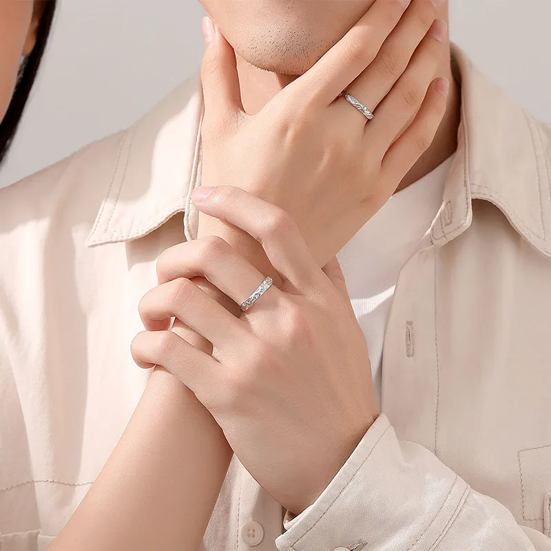 PARAS KORS 925 Sterling Silver Rings Unisex-3