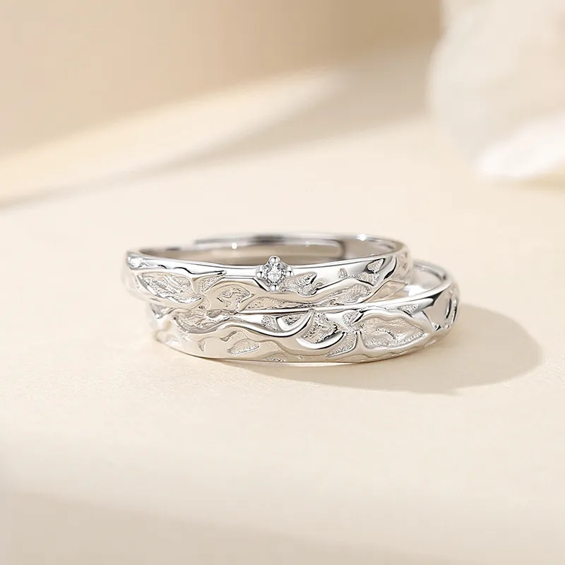 PARAS KORS 925 Sterling Silver Rings Unisex-1