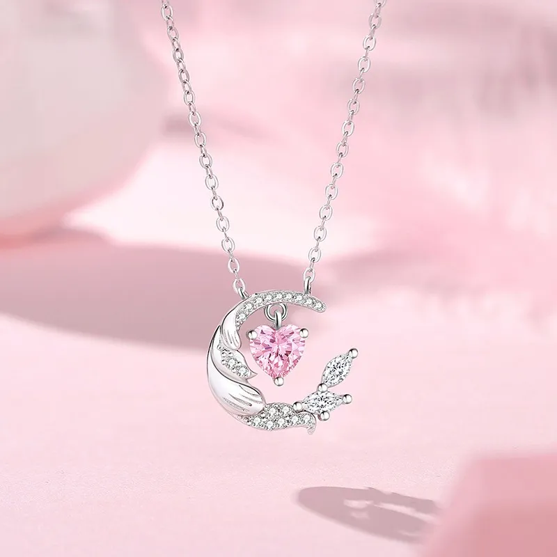 BLEC S925 Silver Necklaces Women's-2