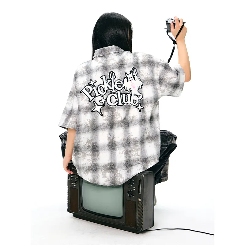 LBPC x LIANGBANPAOCAI,LIANMINGKUAN Shirt Coat Unisex-10