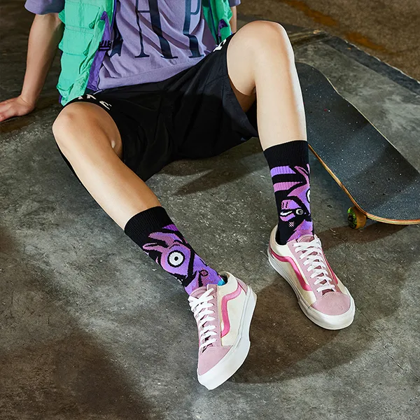 Stance x BAOLEIZHIYE Mid Calf Socks Unisex-4