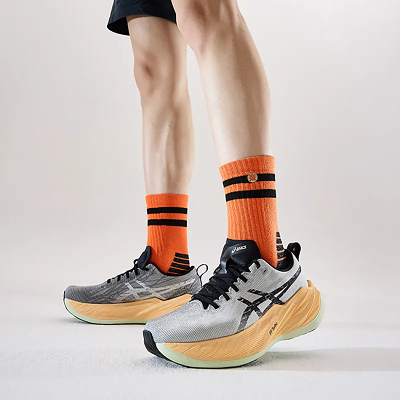 Stance Mid Calf Socks Unisex 1 Pack Orange-4