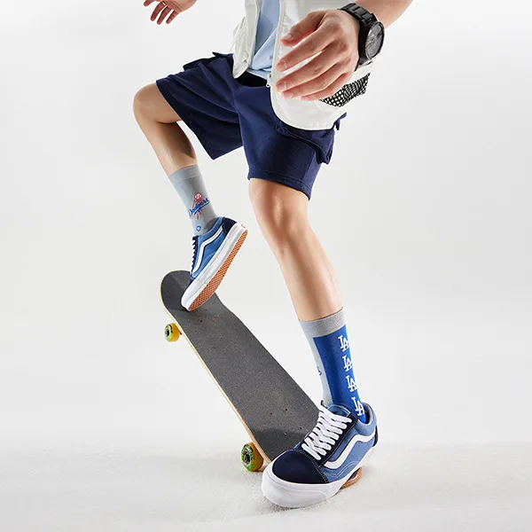 Stance x MLB SS23 Knee-High Socks Men's Dodger Blue-7