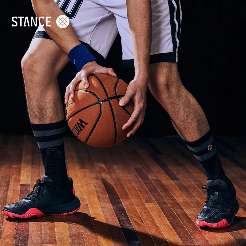 Stance Mid Calf Socks Unisex 1 Pack Graphite Black-1