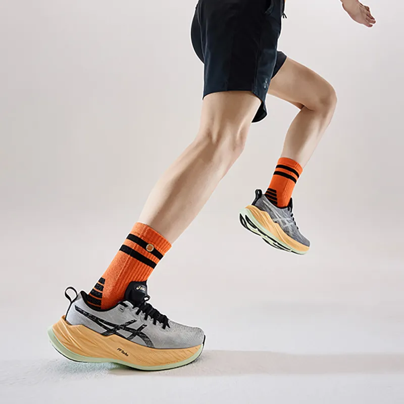Stance Mid Calf Socks Unisex 1 Pack Orange-6