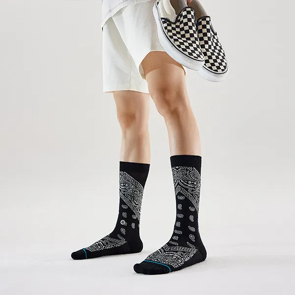 Stance Mid Calf Socks Unisex 1 Pack Black-1