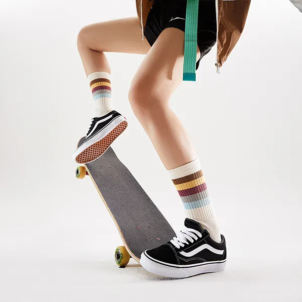 Stance Knee-High Socks Unisex Vintage White-3
