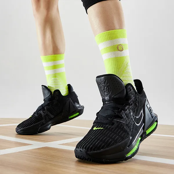Stance Mid Calf Socks Unisex 1 Pack Neon Green-4