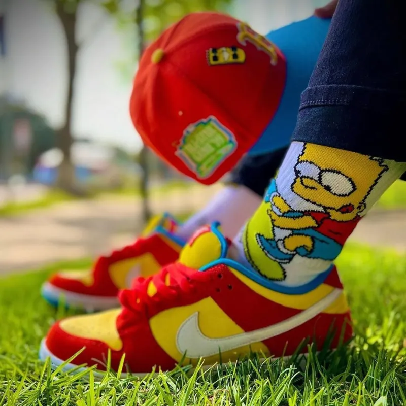 Stance x The Simpsons Mid Calf Socks Unisex Combo Set-1
