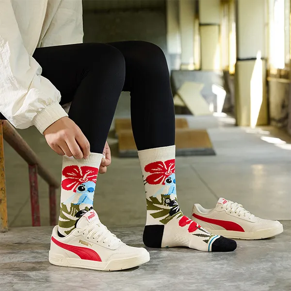 Stance x SHIDIZAI Knee High Socks Unisex 1 Pack Ecru-1