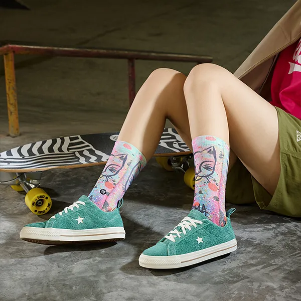 Stance Unisex Mid Calf Socks-10