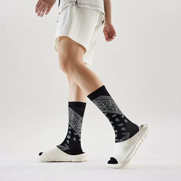 Stance Mid Calf Socks Unisex 1 Pack Black-3