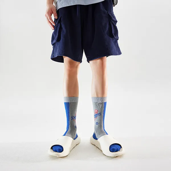 Stance x MLB SS23 Knee-High Socks Men's Dodger Blue-5