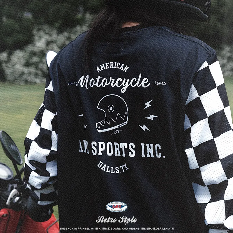 AMZ Biker Jacket Polyester Unisex Commute Motorcycle Touring Off-Road Racing-4
