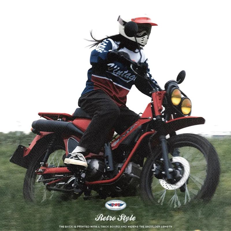 AMZ Biker Jacket Polyester Unisex Commute Motorcycle Touring Off-Road Racing-7