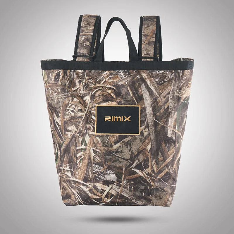 RIMIX Nylon Water-Resistant Wear-Resistant Individual Camouflage Backpack Unisex-5