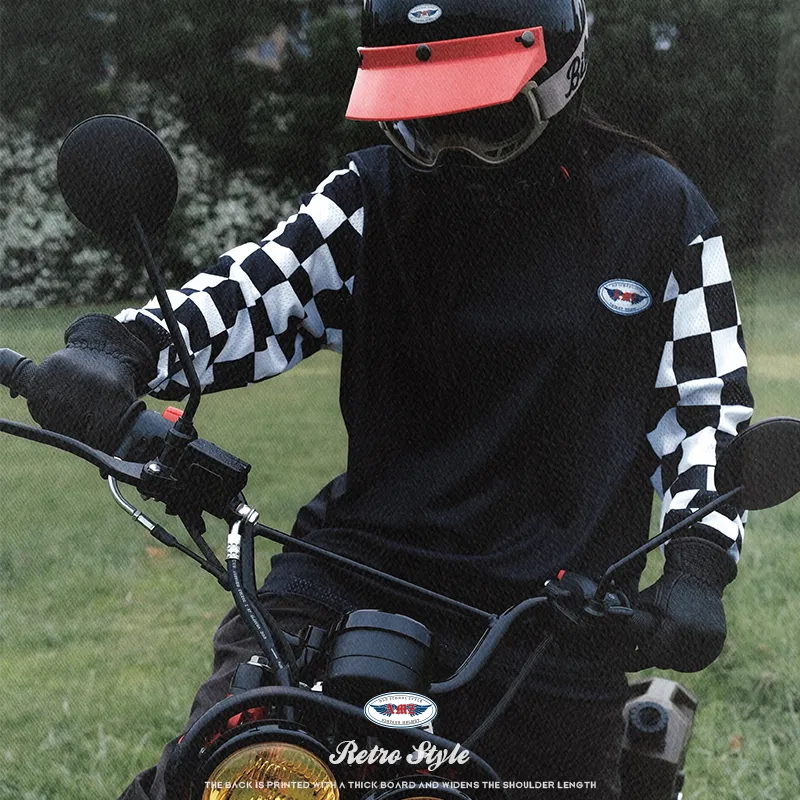AMZ Biker Jacket Polyester Unisex Commute Motorcycle Touring Off-Road Racing-3