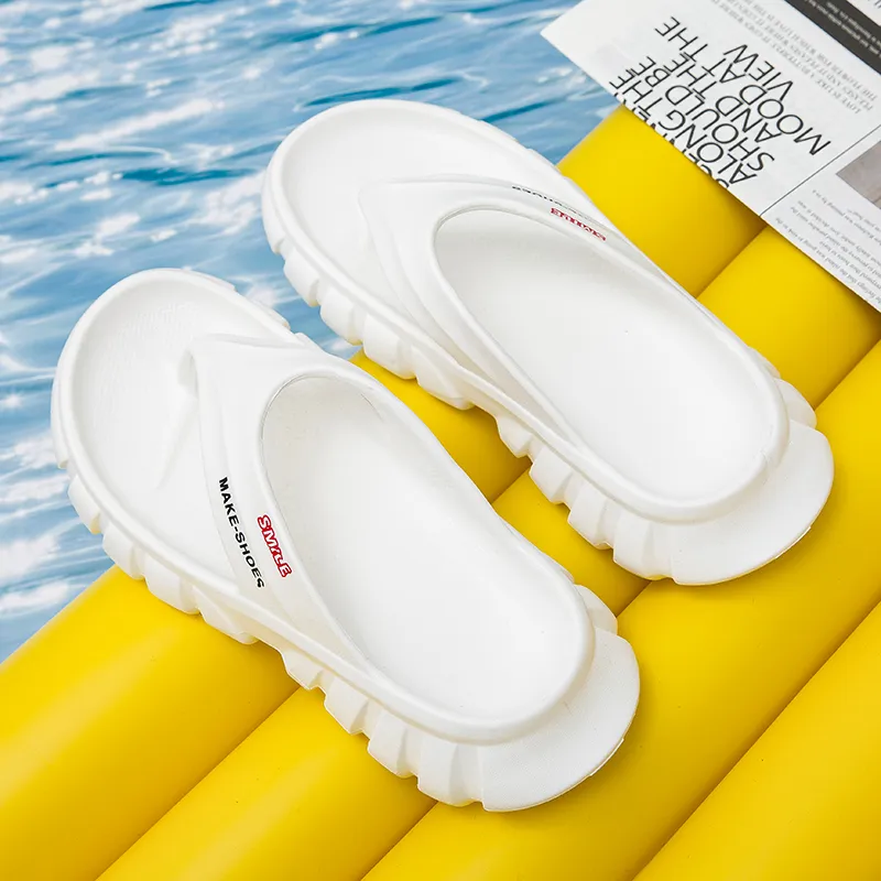 CariteSport EVA Quiet Odor Resistant Abrasion Resistant Slip Resistant Flip Flops Men's-4