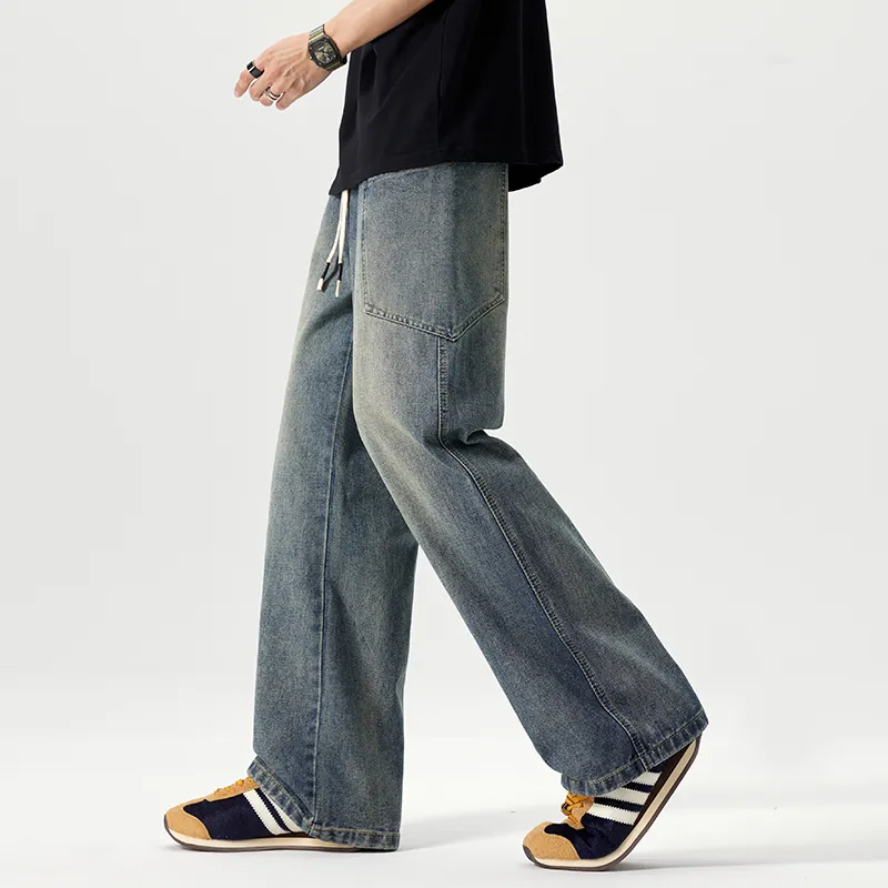 CariteSport Jeans Men's Vintage Blue-3