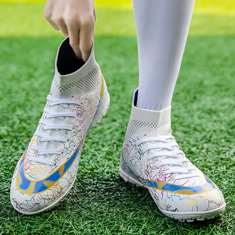 CariteSport Cushioning Wear Resistant Soccer Shoes Unisex-21