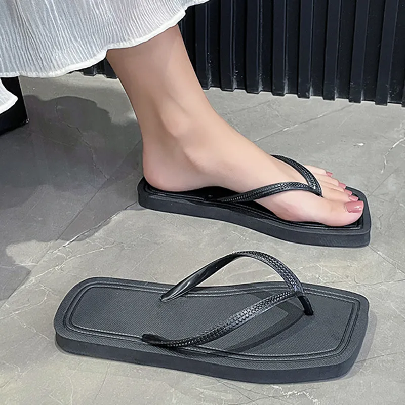 CariteSport EVA Quiet Odor-Resistant Abrasion-Resistant Slip-Resistant Flip Flops Women's-7