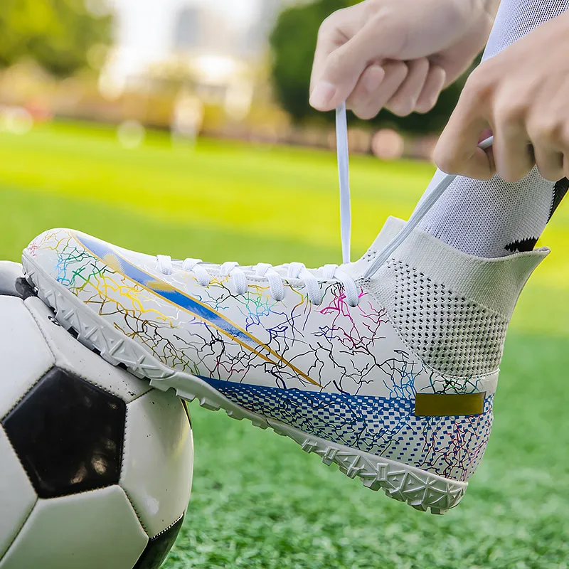 CariteSport Cushioning Wear Resistant Soccer Shoes Unisex-20