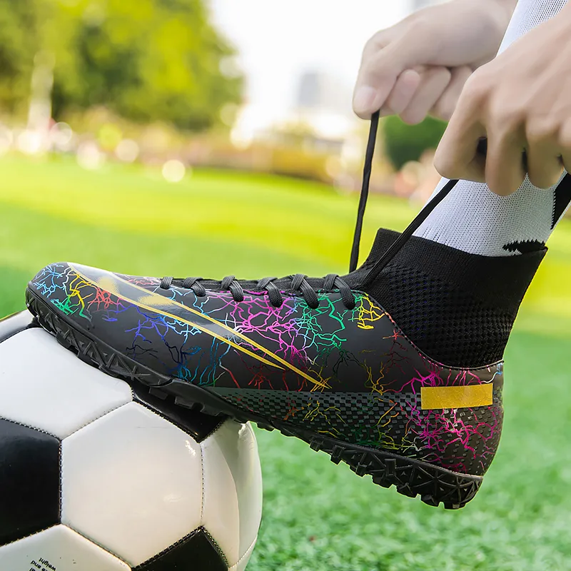 CariteSport Cushioning Wear Resistant Soccer Shoes Unisex-14