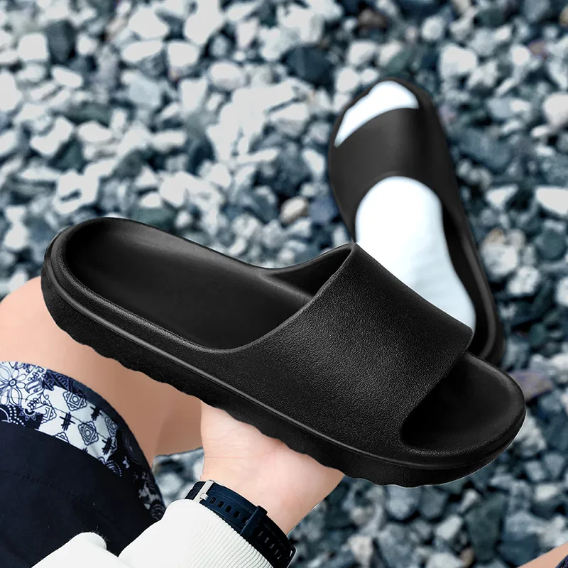 CariteSport EVA Quiet Slip Resistant Odor Resistant Abrasion Resistant Quick Dry Cushioning Slide Slippers Unisex-2