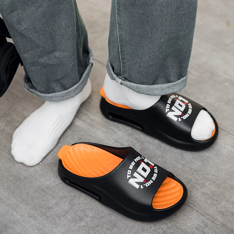 CariteSport EVA Quiet Slip Resistant Odor Resistant Abrasion Resistant Quick Dry Cushioning Slide Slippers Unisex-5