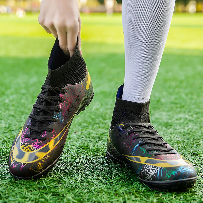 CariteSport Cushioning Wear Resistant Soccer Shoes Unisex-15
