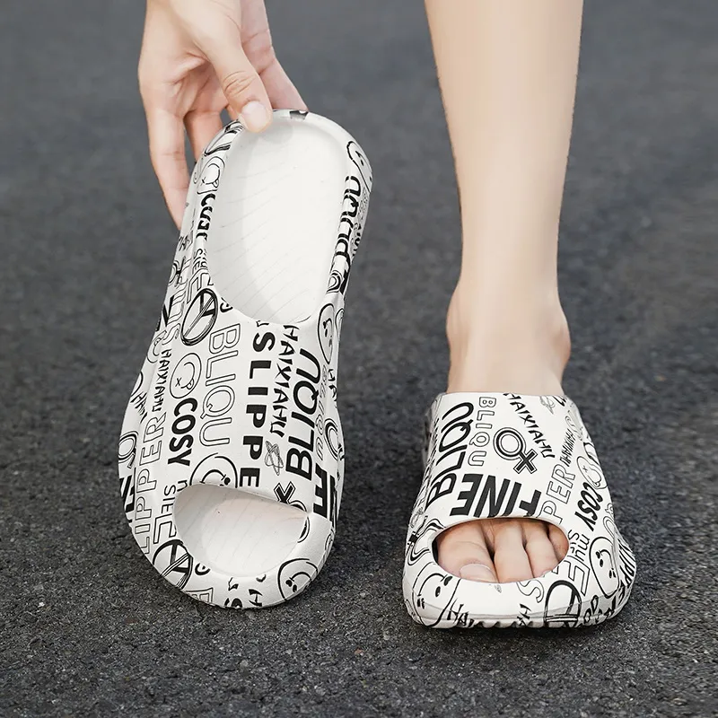 CariteSport EVA Quiet Slip-Resistant Odor-Resistant Abrasion-Resistant Quick Dry Slide Slippers Unisex-3