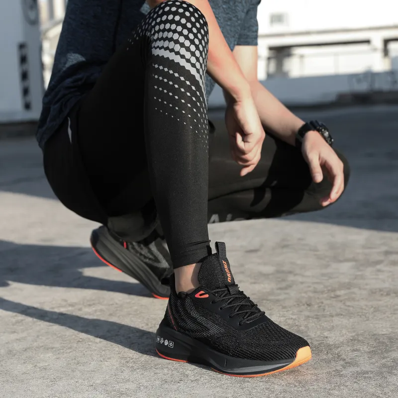 CariteSport Anti-Slip Wear-Resistant Breathable Supportive Lightweight Low-Top Sports Running Shoes Men's-2