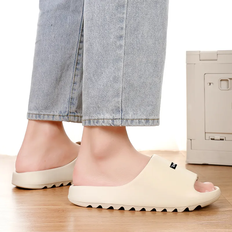 CariteSport EVA Quiet Slip Resistant Odor Resistant Abrasion Resistant Quick Dry Cushioning Slide Slippers Unisex-5