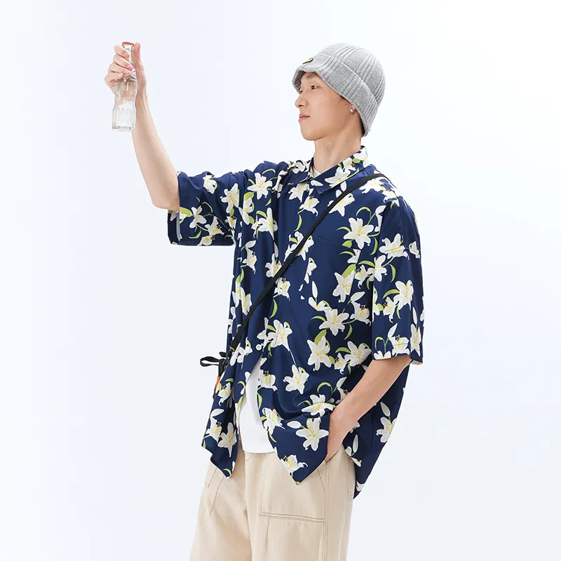 CariteSport Shirt Unisex Navy Blue Lily-2