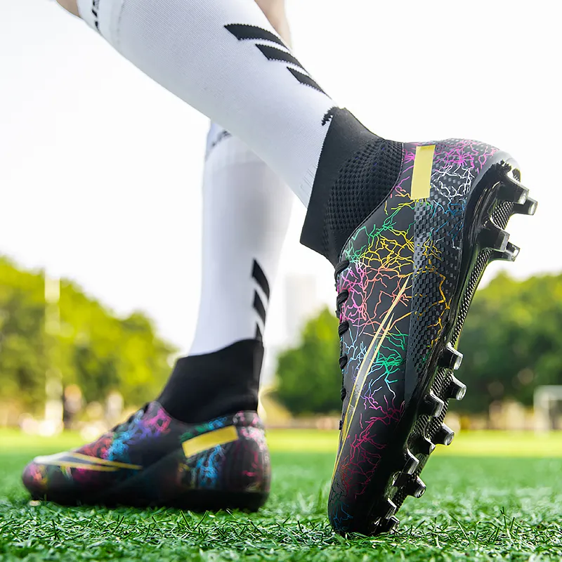 CariteSport Cushioning Wear Resistant Soccer Shoes Unisex-5