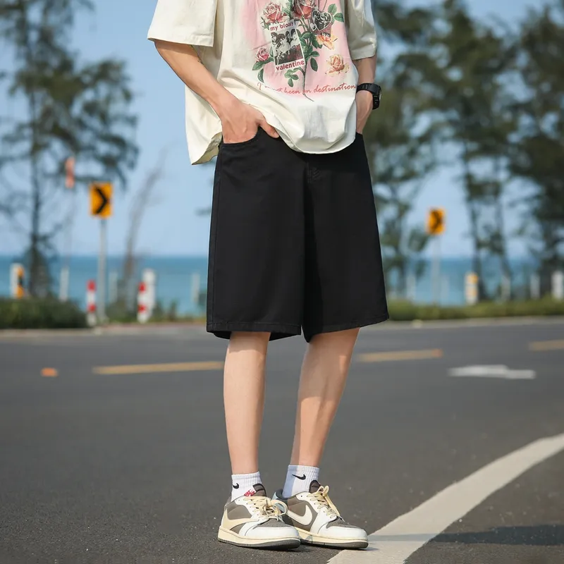 CariteSport Denim Shorts Men-5