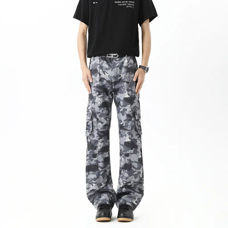 Ice flying Cargo Pants Unisex-9