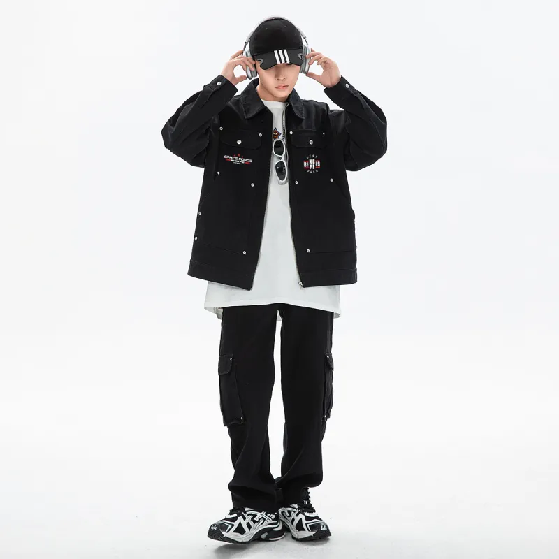 Ice Flying Jackets & Coats Unisex Black-5