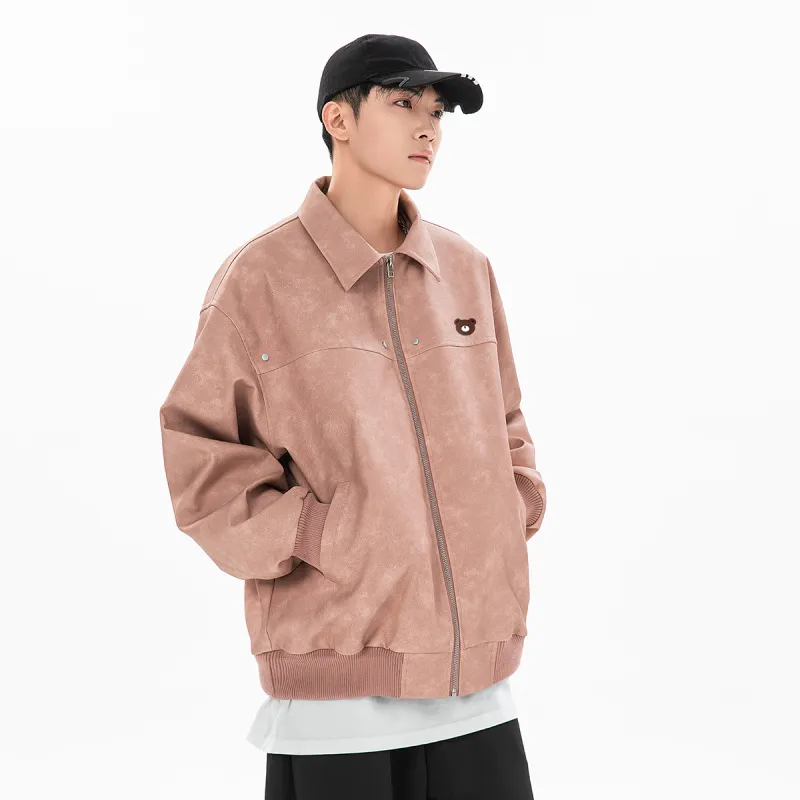 Ice Flying Leather Jacket Unisex-4