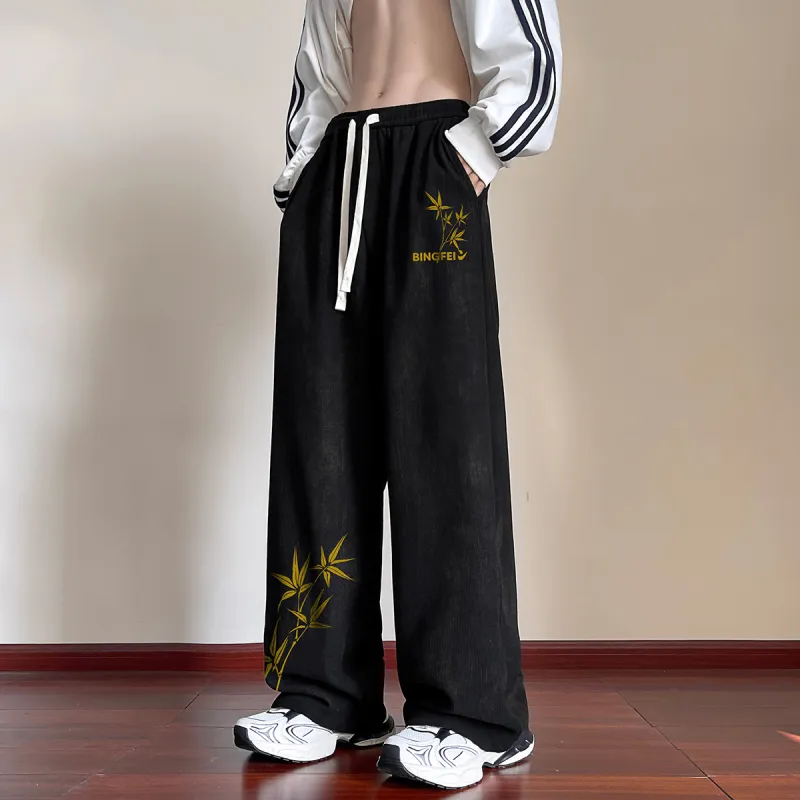 Ice flying Casual Pants Unisex-11