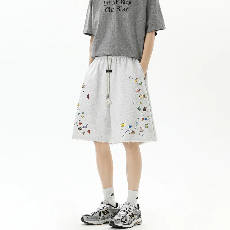 Ice Flying Casual Shorts Unisex-3