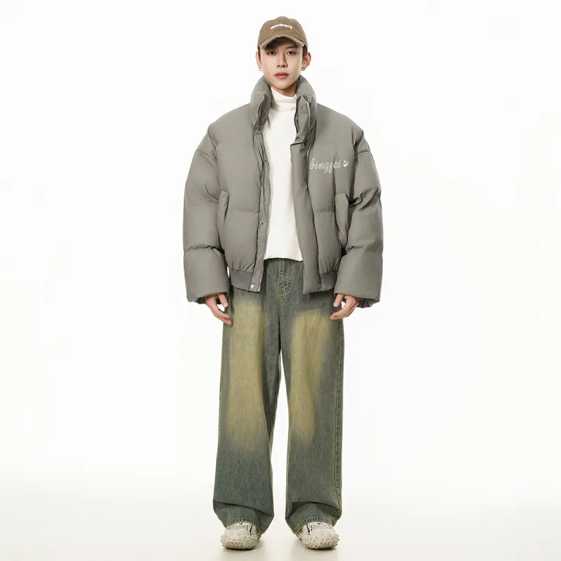 Ice Flying Puffer Jacket Unisex-19