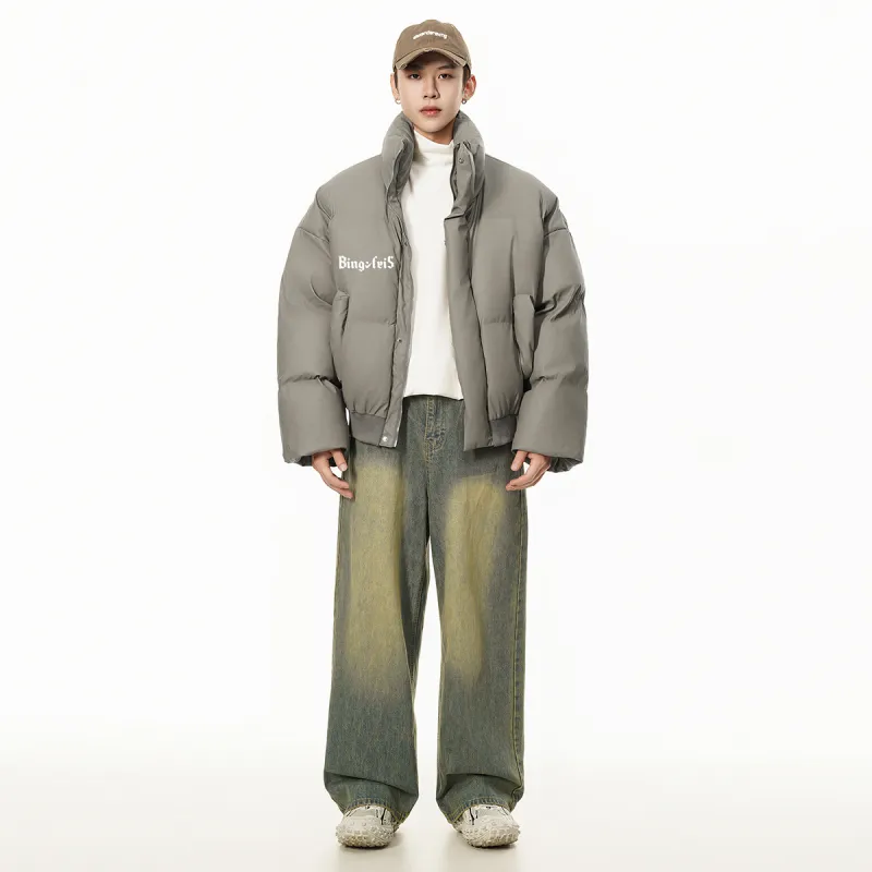Ice Flying Puffer Jacket Unisex-19