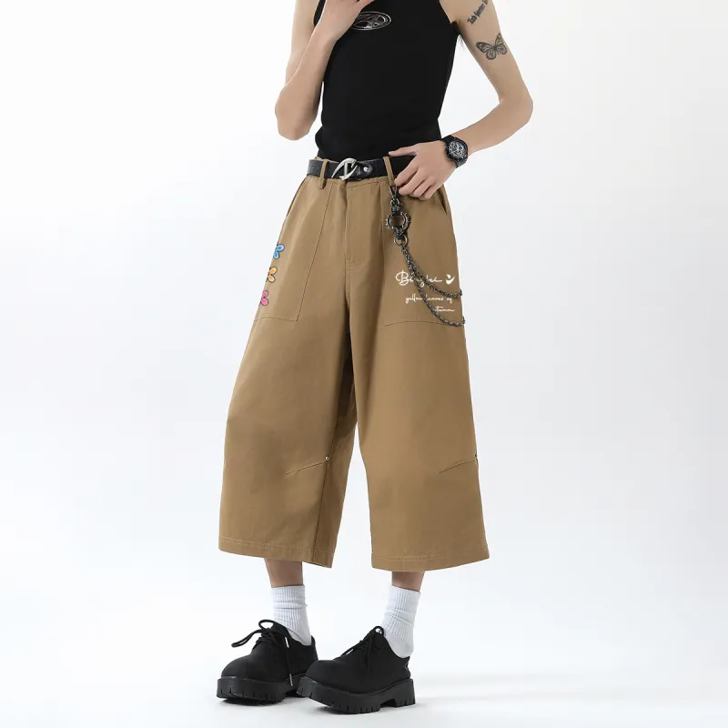 Ice flying Cargo Shorts Unisex-10