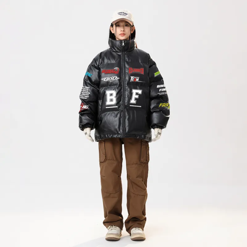 Ice Flying Puffer Jacket Unisex-4